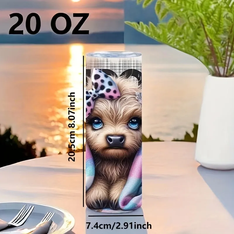 20oz Insulated Tumbler with Lid for All Occasions