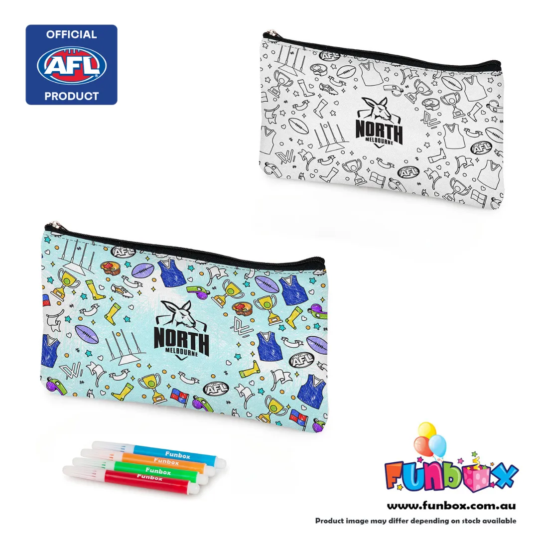 Afl Licensed North Melbourne Fc Pencil Case