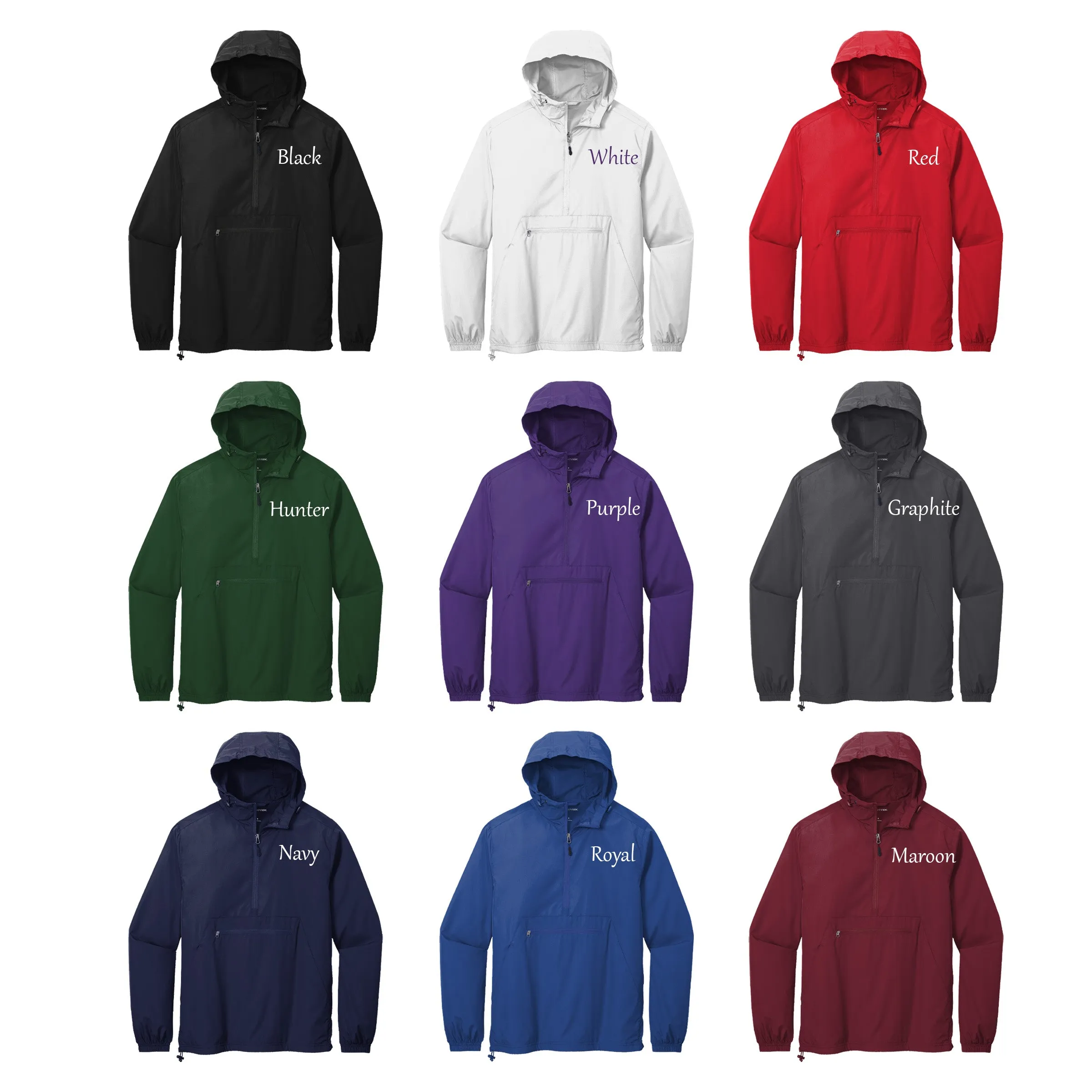Alpha Delta Pi Windbreaker - Letters