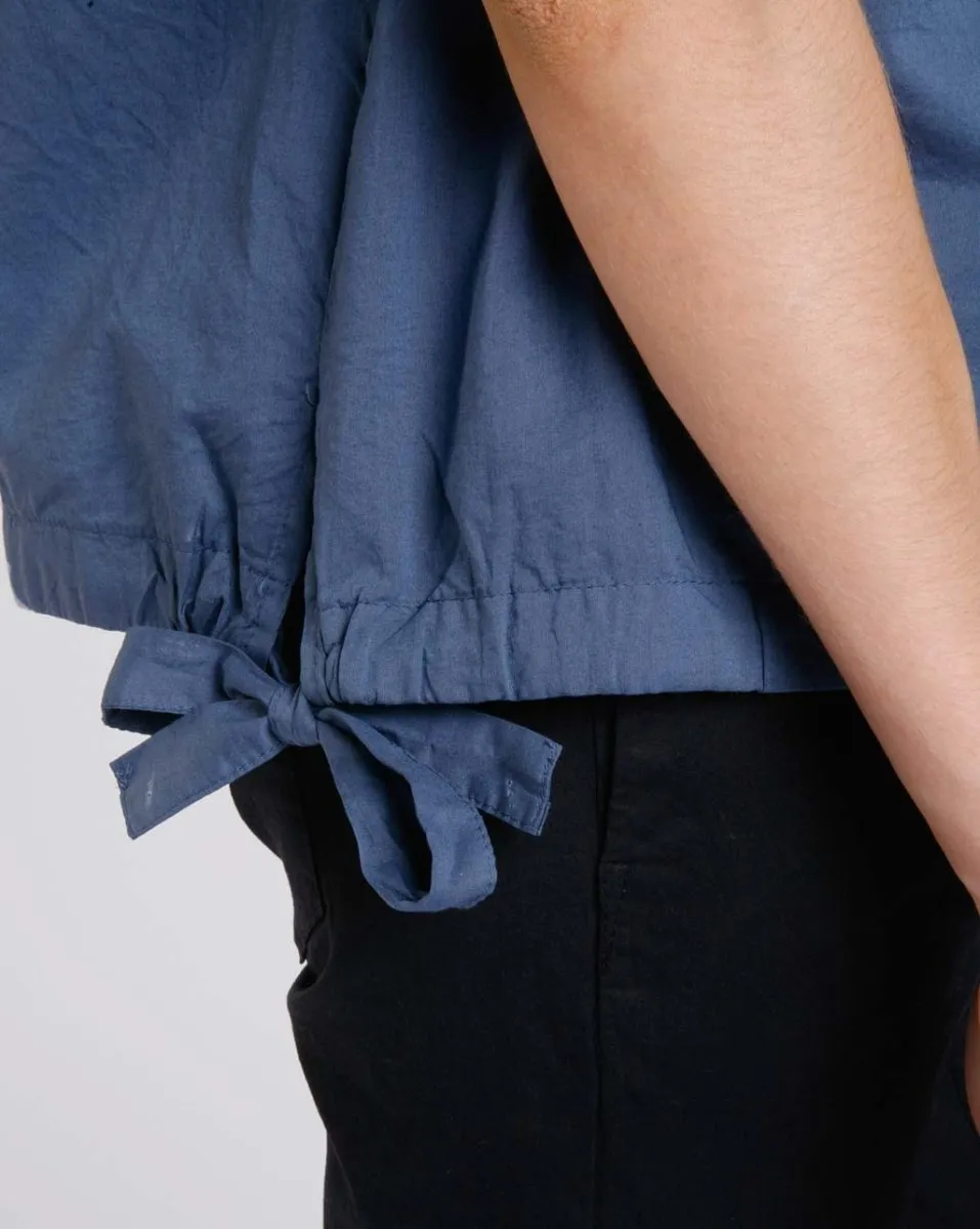 Amici Drawstring Hem Woven Tee