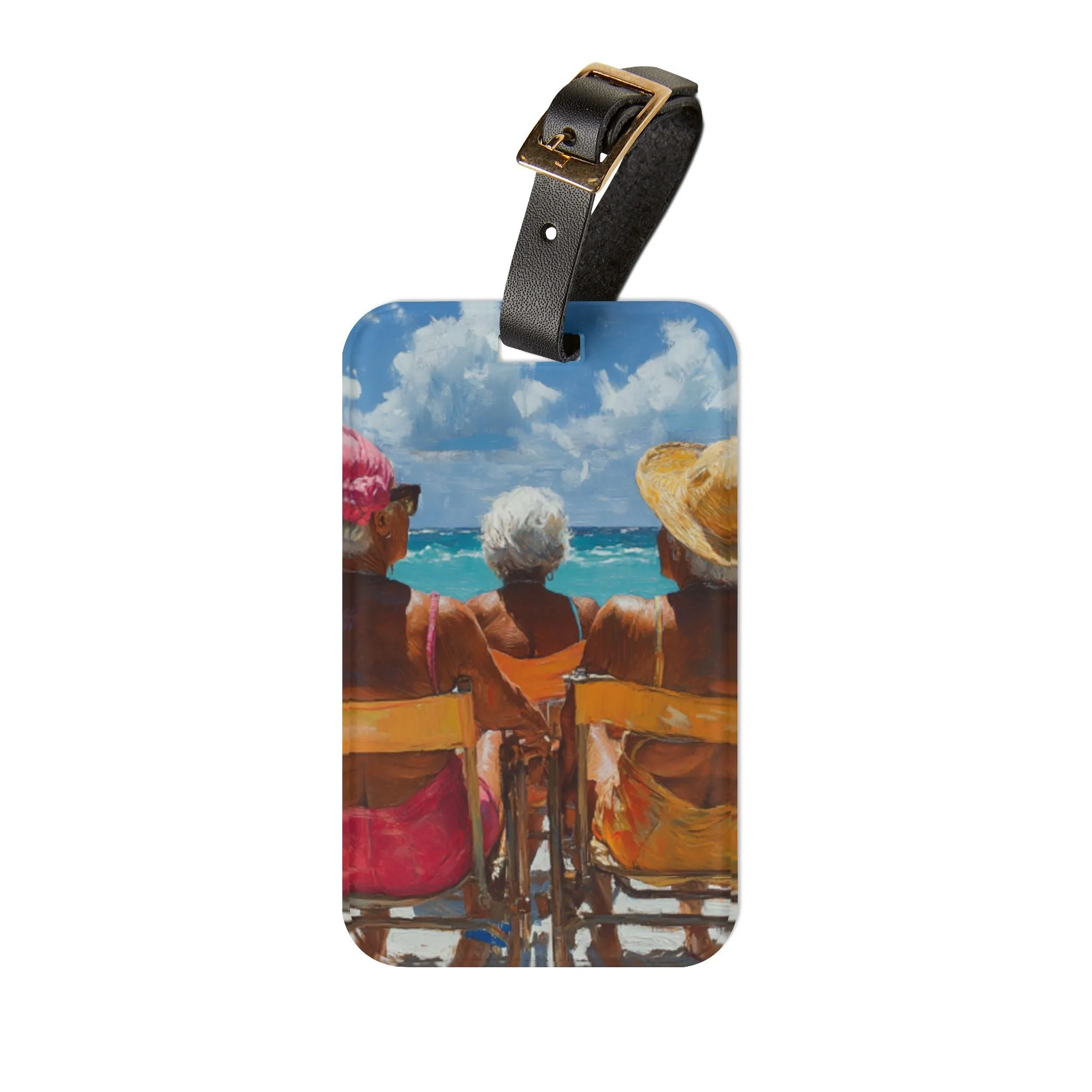 Art Voyage Sisters That Travel Luggage Tag Collection