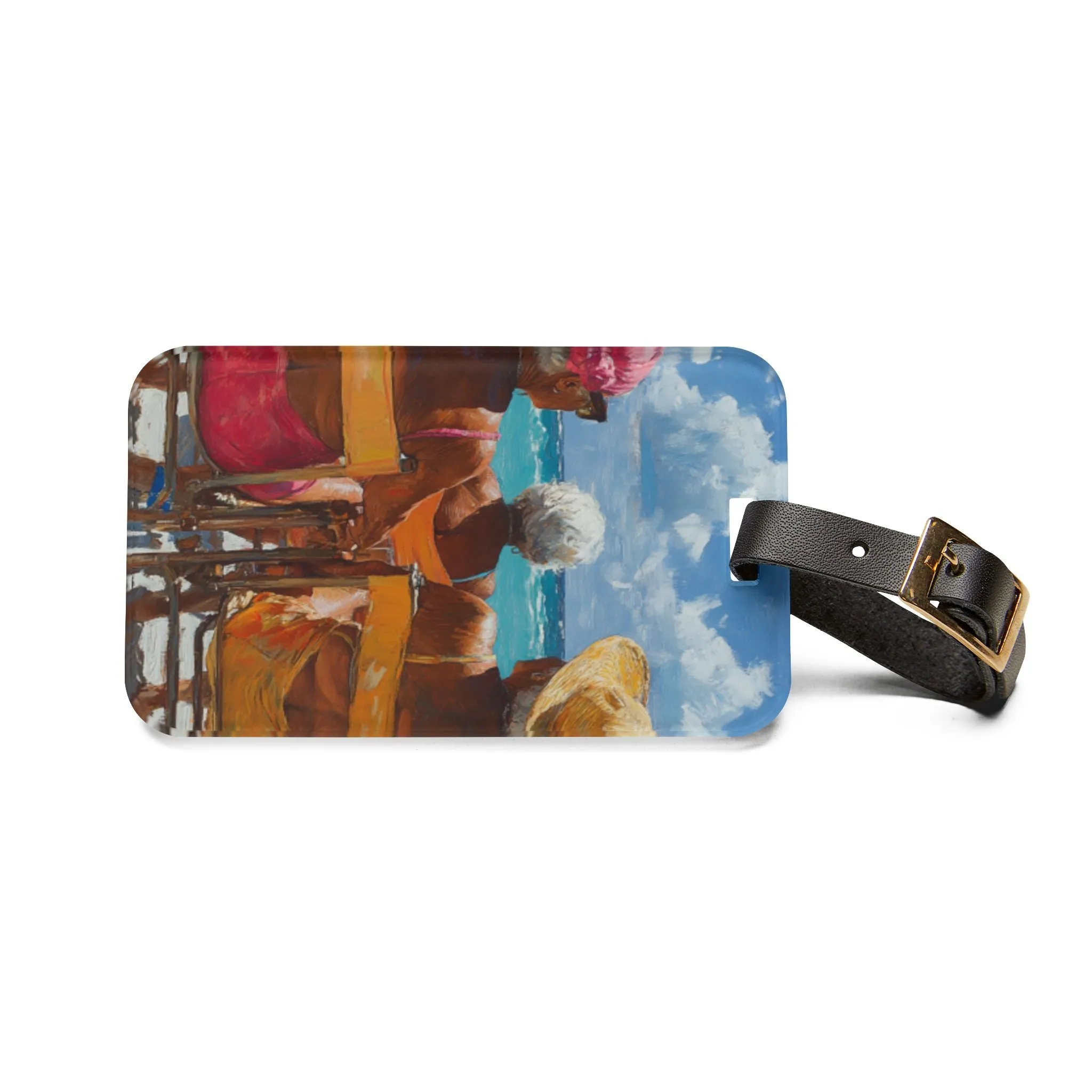 Art Voyage Sisters That Travel Luggage Tag Collection