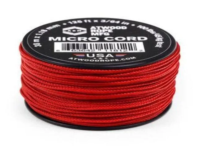 Atwood Micro Cord 1.18mm - Red