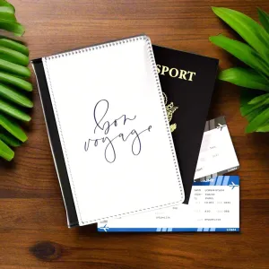 Bon Voyage Passport Cover
