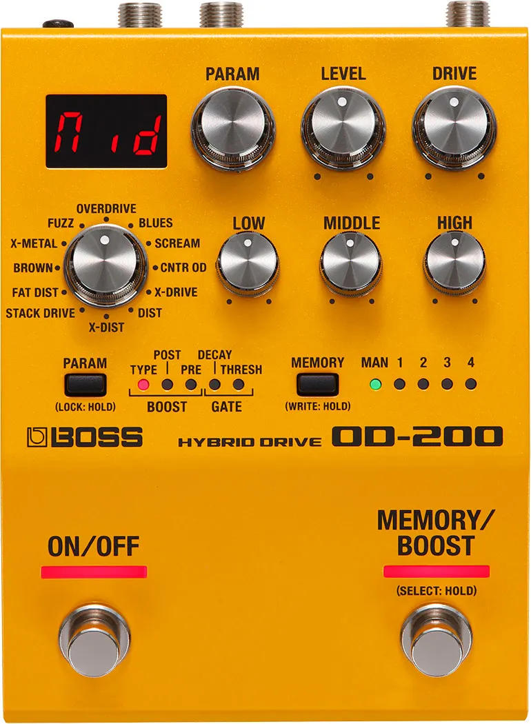 Boss OD-200 Hybrid Drive 200 Series