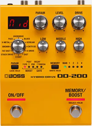 Boss OD-200 Hybrid Drive 200 Series
