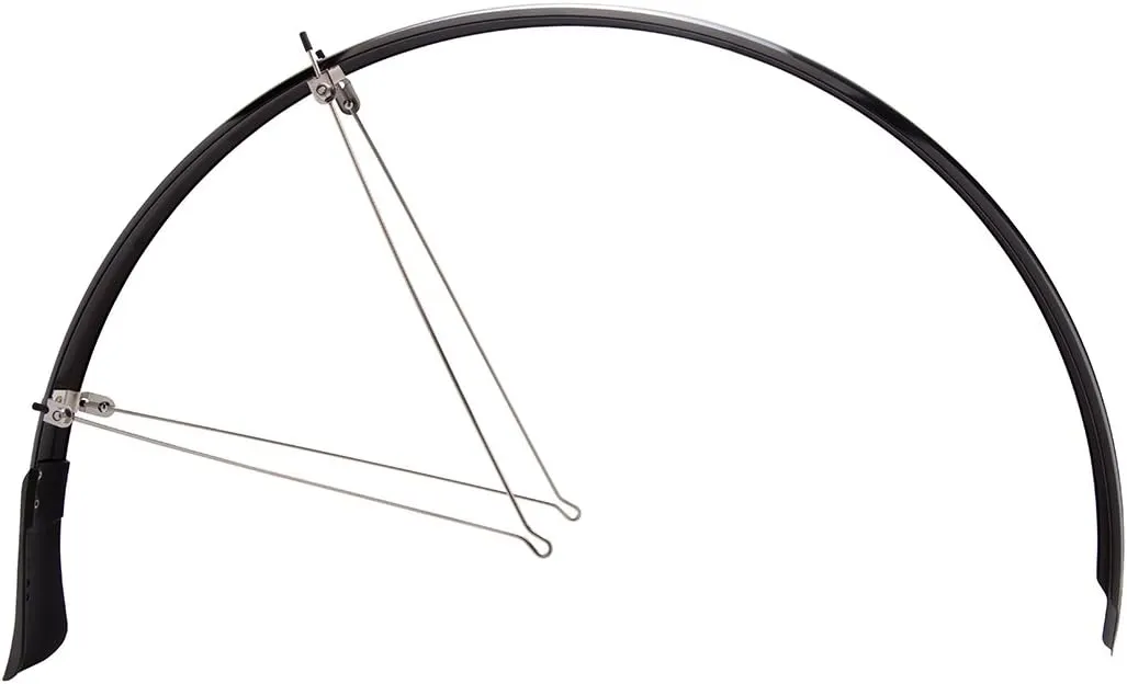 Cascadia ALX Aluminum Fenders, black, 700x40mm