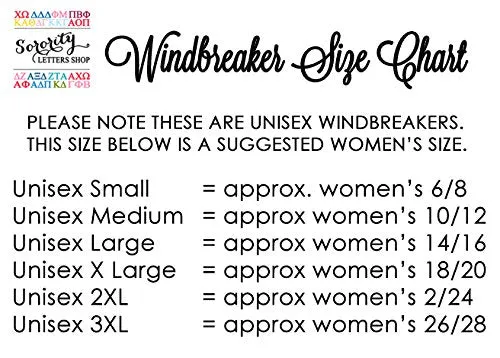 Chi Omega Classic Striped Windbreaker - Lined