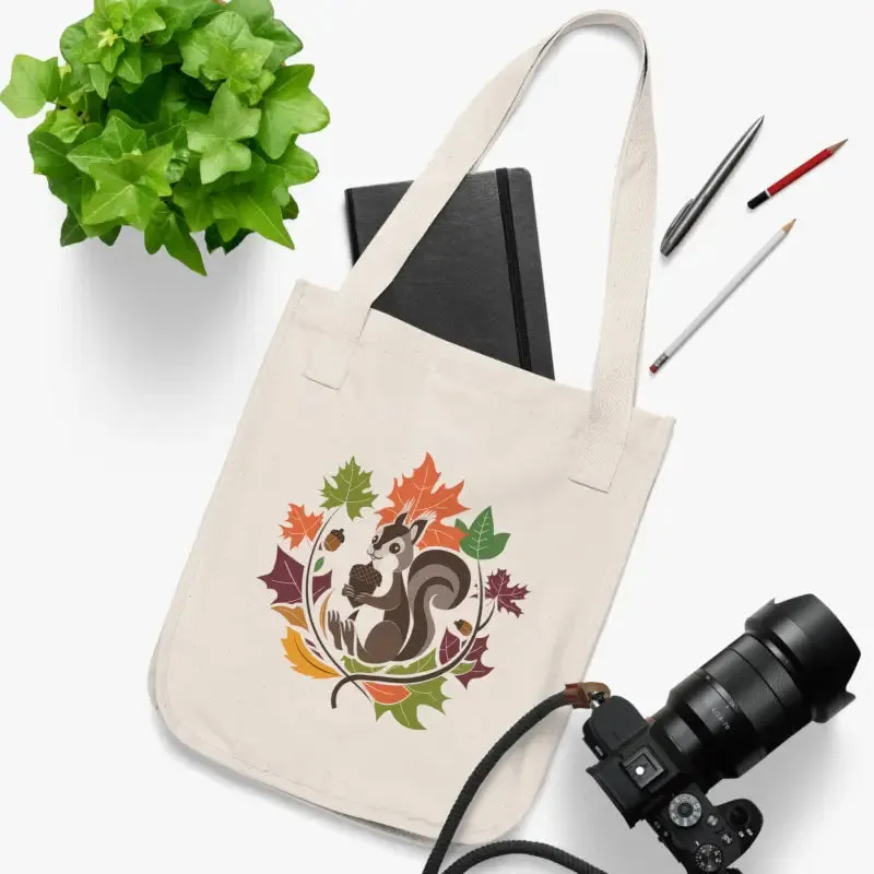 Dipaliz Organic Canvas Tote Eco Chic Fall Vibes