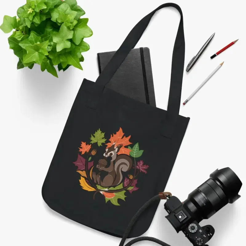 Dipaliz Organic Canvas Tote Eco Chic Fall Vibes