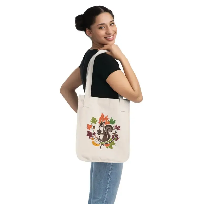 Dipaliz Organic Canvas Tote Eco Chic Fall Vibes