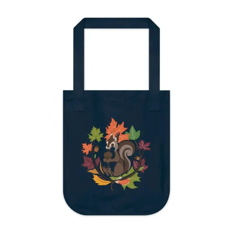 Dipaliz Organic Canvas Tote Eco Chic Fall Vibes