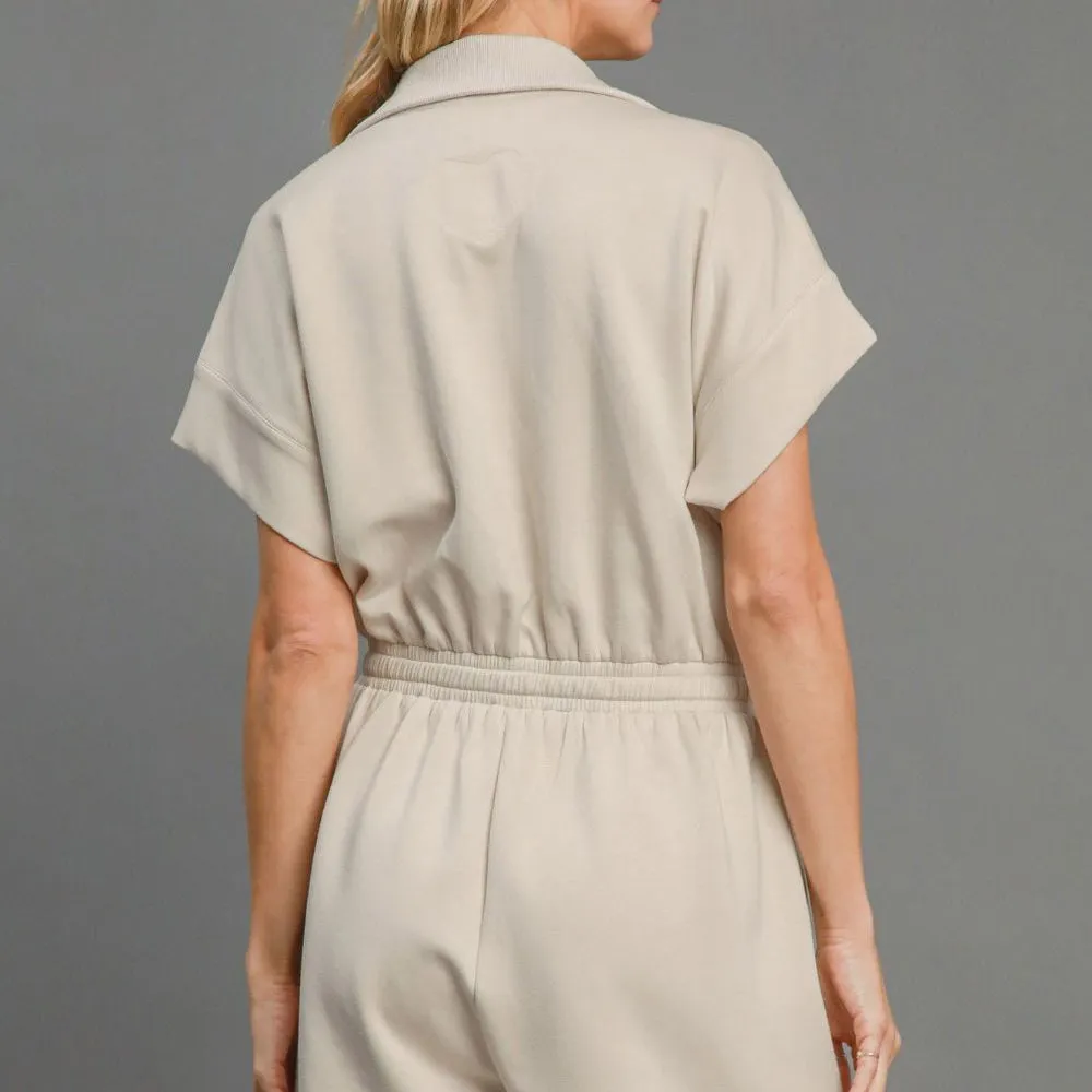 Dolman Sleeved Romper