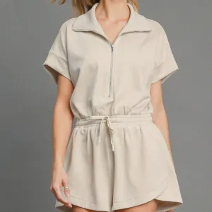 Dolman Sleeved Romper