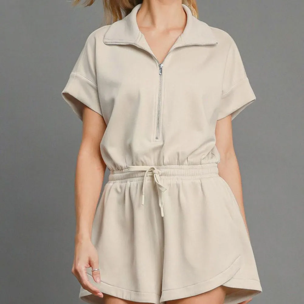 Dolman Sleeved Romper