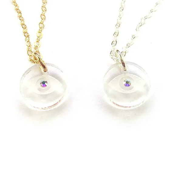Evil Eye Swarovski Necklace