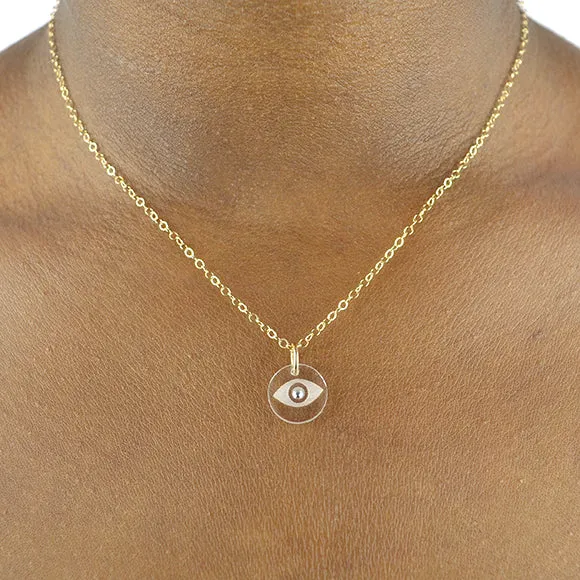 Evil Eye Swarovski Necklace