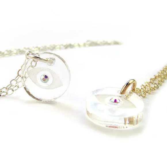 Evil Eye Swarovski Necklace
