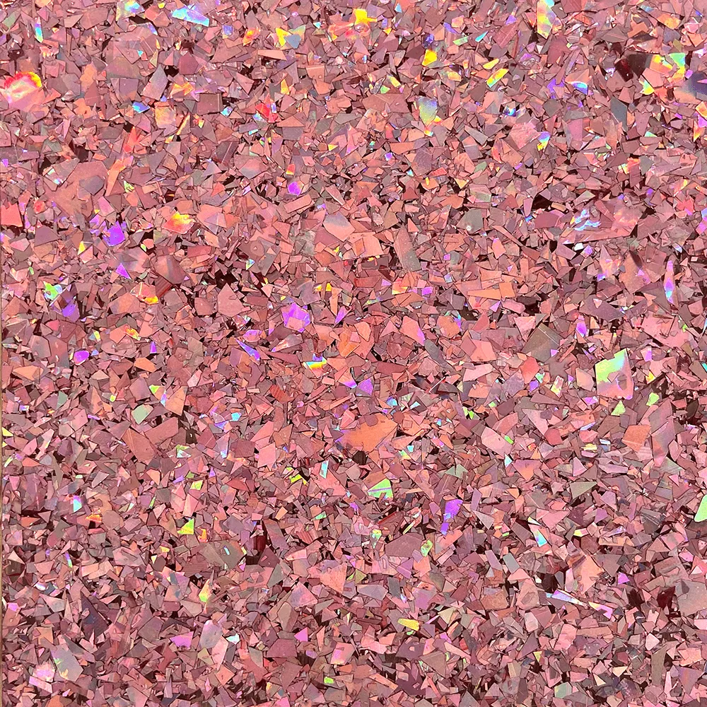Foil Shard  Glitz - Vintage Rose