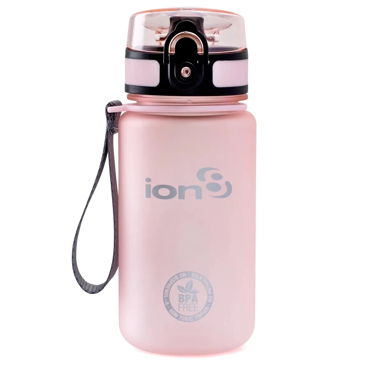 ION8 Pod 400ml BPA Free Water Bottle - Rose