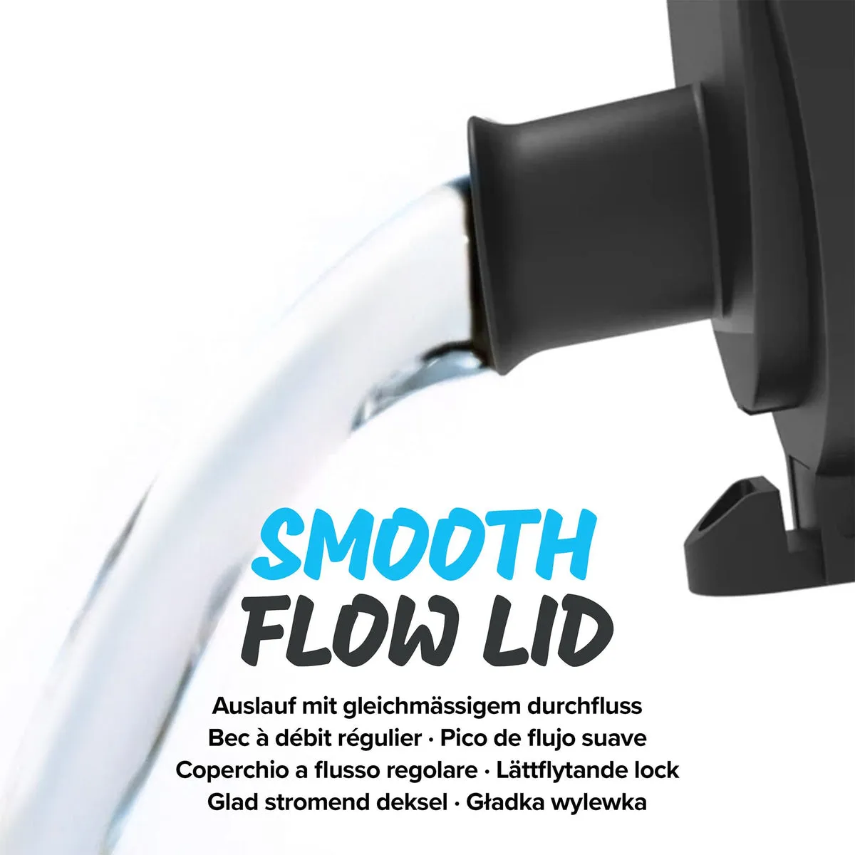 ION8 Slim 600ml BPA Free, Water Bottle - Butterfly