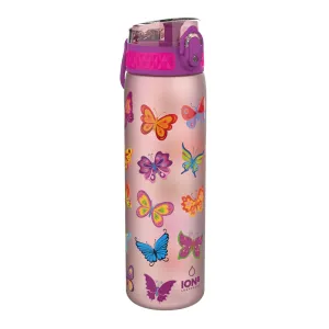 ION8 Slim 600ml BPA Free, Water Bottle - Butterfly