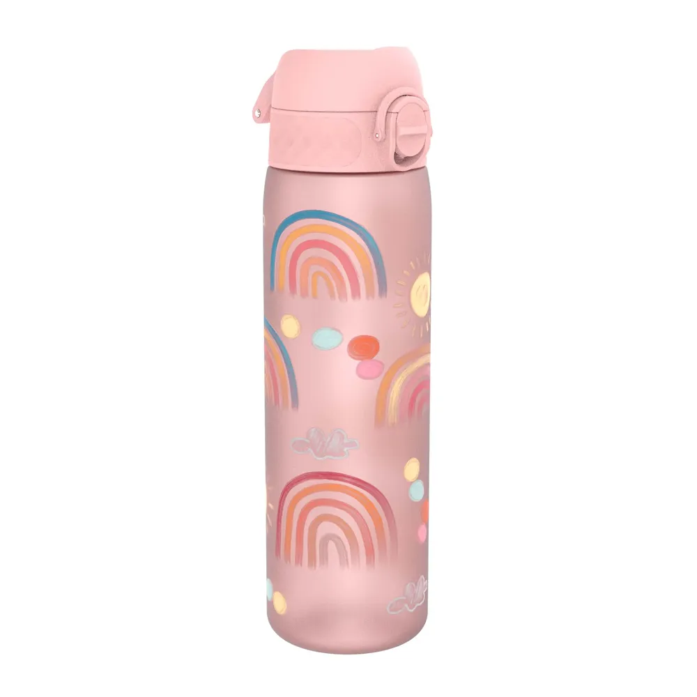 ION8 Slim 600ml BPA Free, Water Bottle - Rainbows
