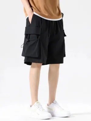 Loose-fit Drawstring Shorts