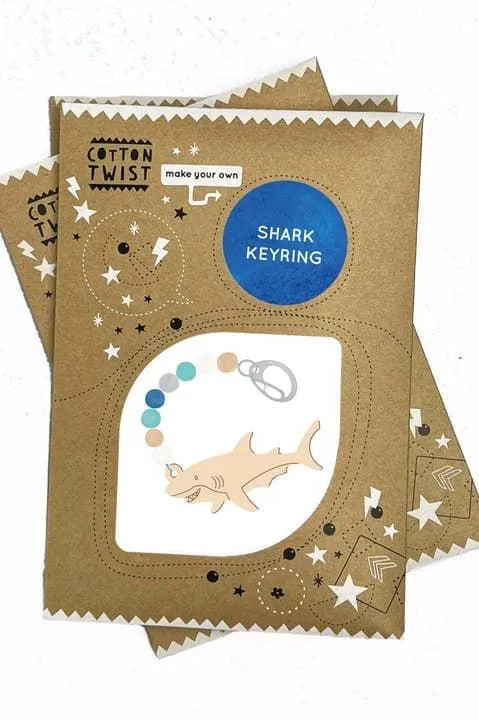 Make Your Own Shark Keyring