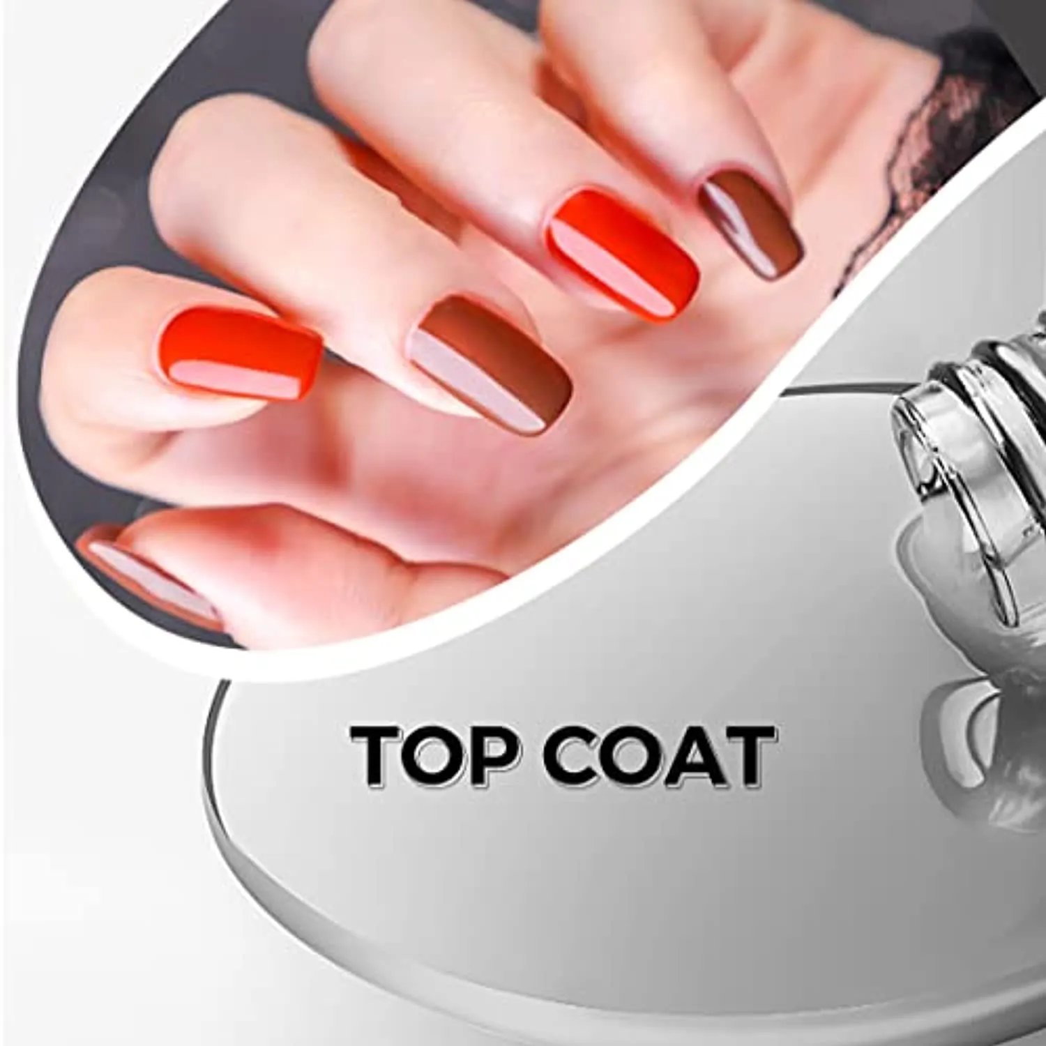 Mobray Glitter Gel Nail Polish Set 8 Colors Sparkly Shiny Silver Pink Yellow Blue Gel Polish Kit with Base and Top Coat for Home DIY Manicure.