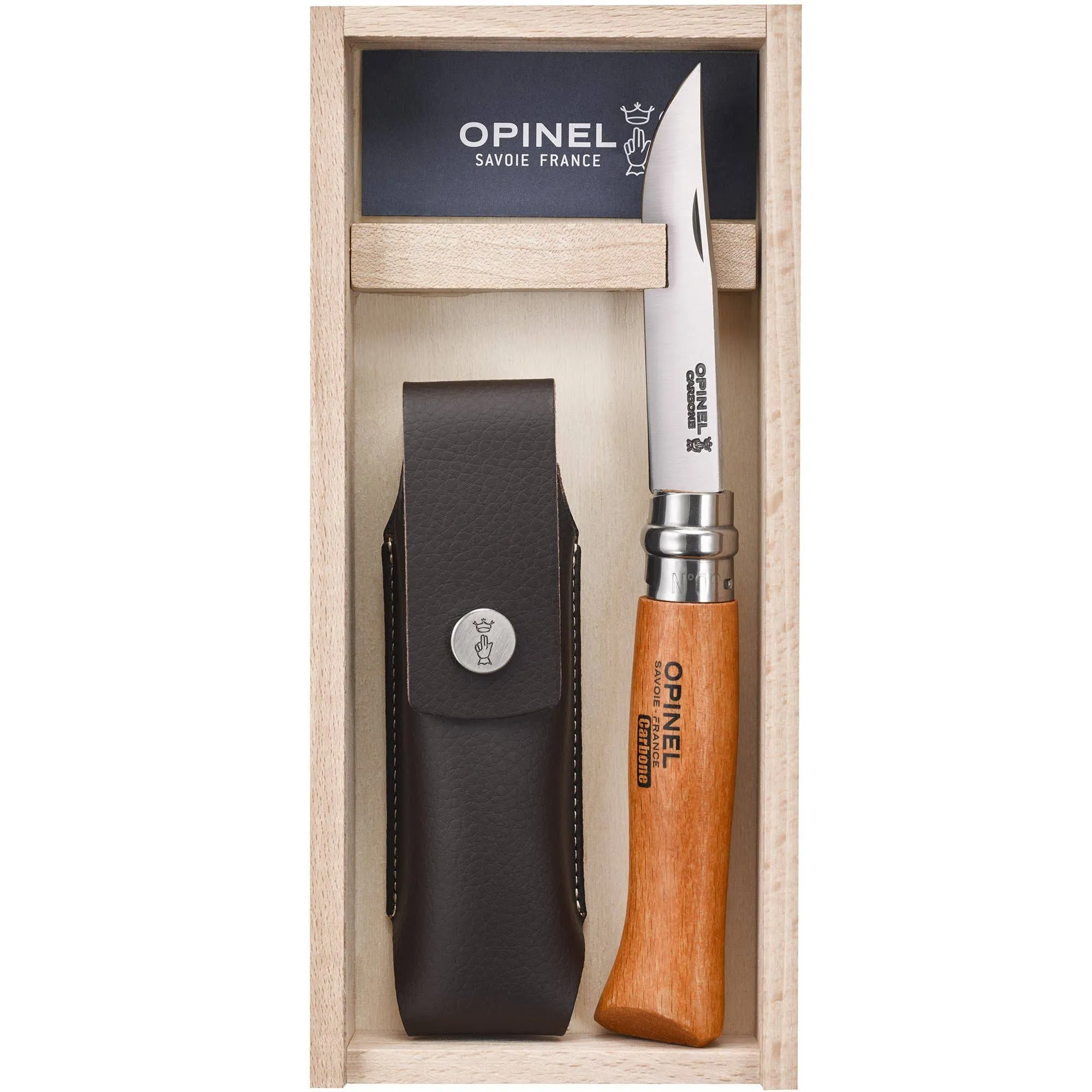 N°8 Carbon steel   Alpine Sheath Gift Box