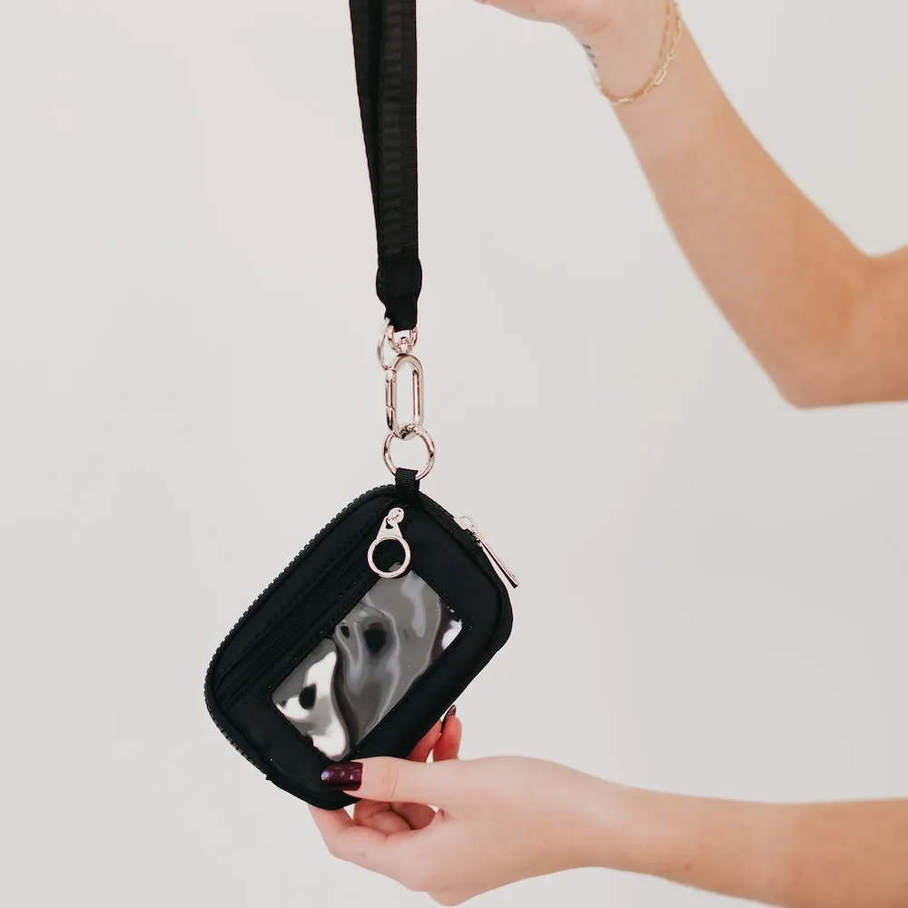 Nelly Nylon Card Wallet Wristlet by Pretty Simple