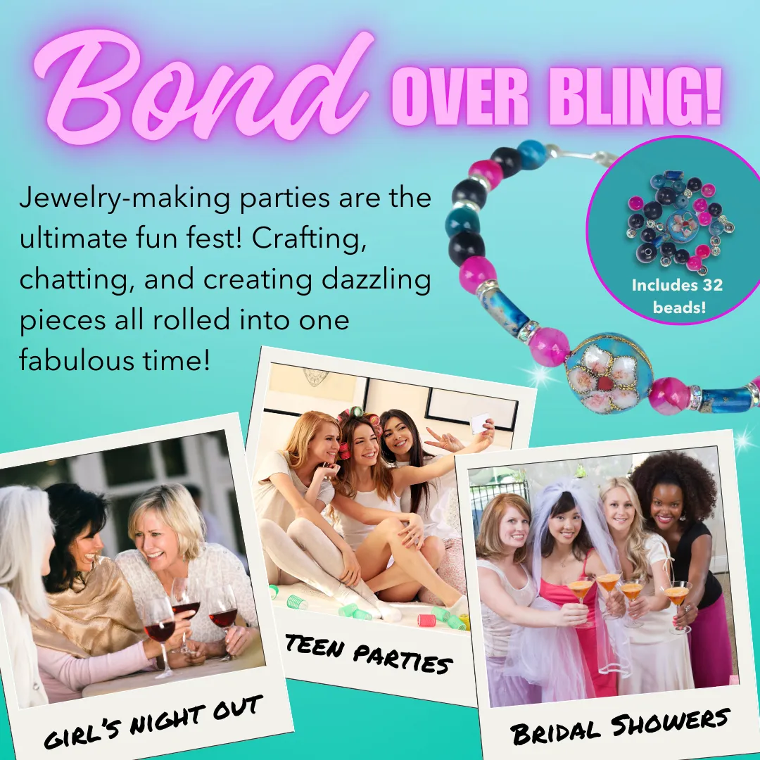 NEW! Exclusive for I Am Complete Woman's Sisterhood: Shungite Interchangeable Bangle-Style Bracelet Kit | 925 Sterling Silver | Easy DIY