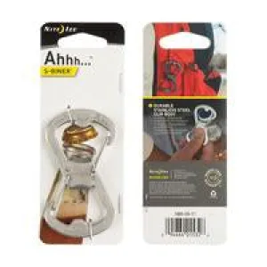 NITE IZE-S-BINER WITH BOTTLE OPENER (SS)