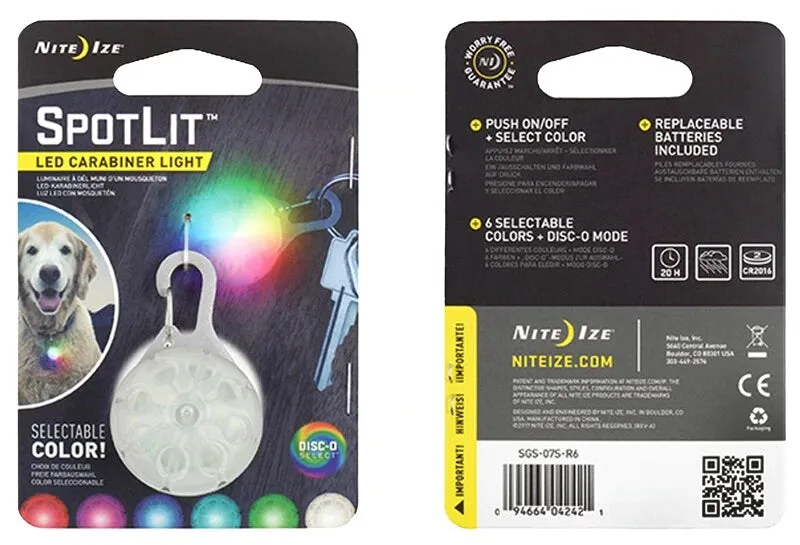 Nite ize - Spotlit Carabiner W/Led Light