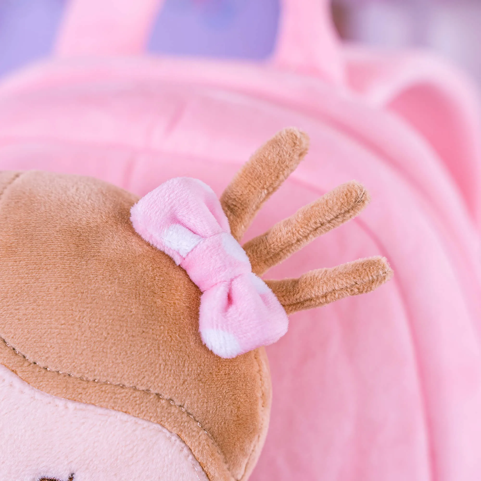 Onetoo 9-inch Toddler Girl Backpacks Girls Gift Polka Dot Series Dolls Backpack Pink