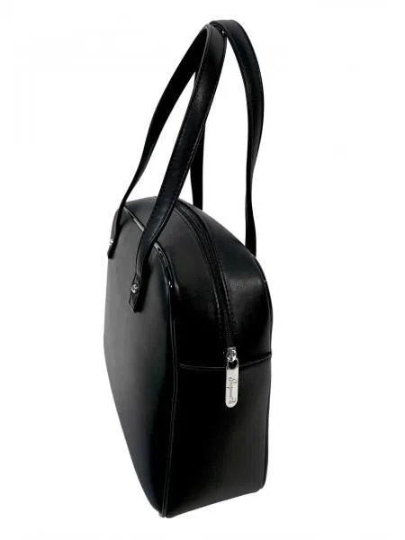 Queen of the Jungle Bowler Bag - Black