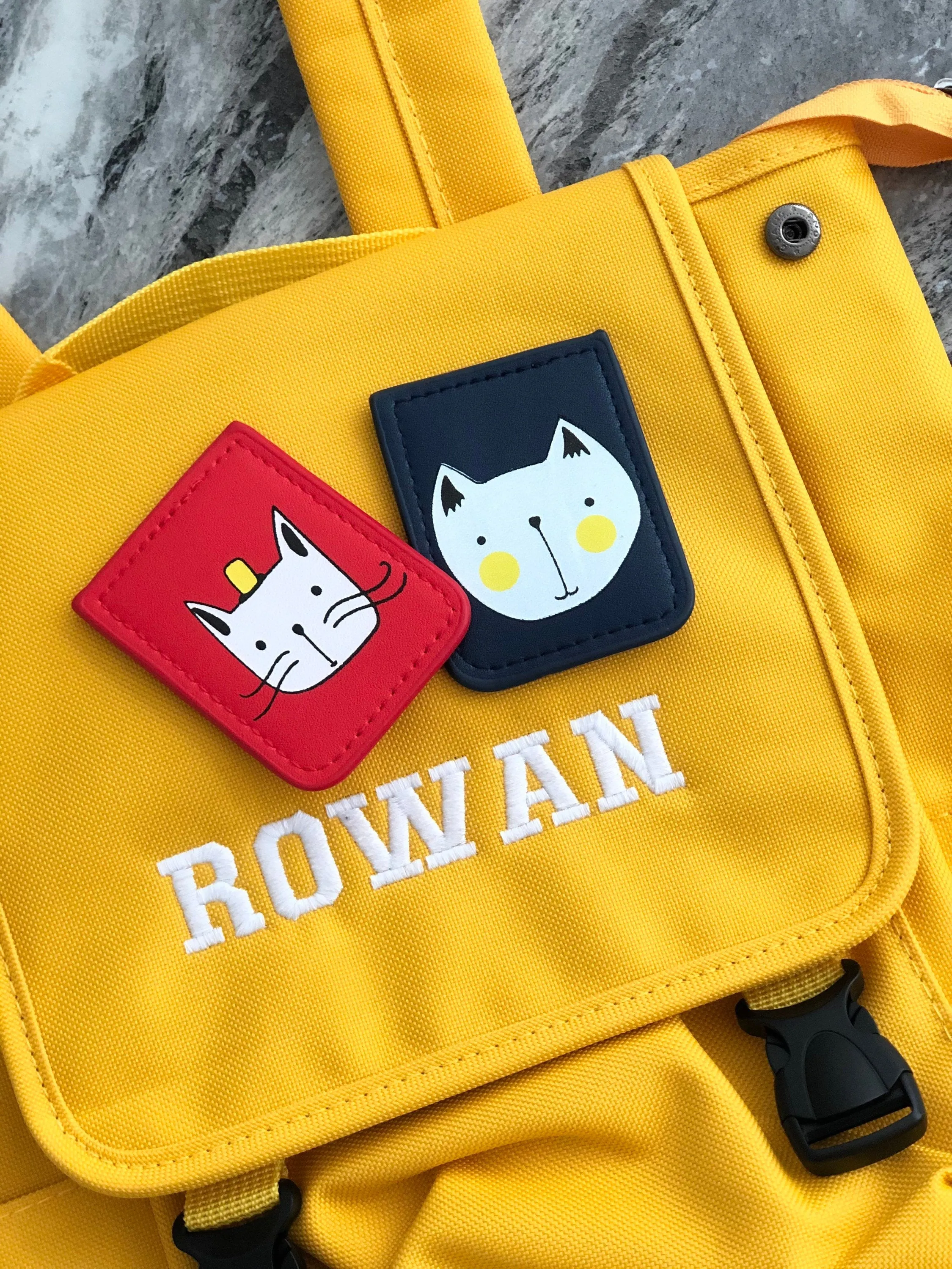(Red) Personalised Unisex Mini Dog Nursery School Backpack Rucksack Bag