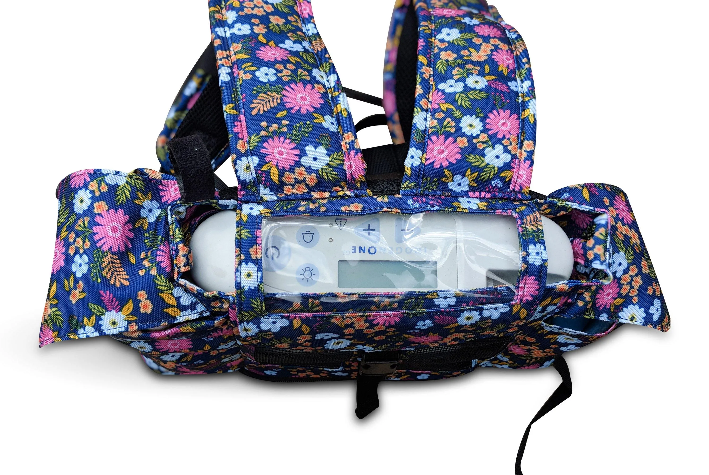 REFURBISHED Inogen One G3 & OxyGo Backpack w/Pockets - Floral