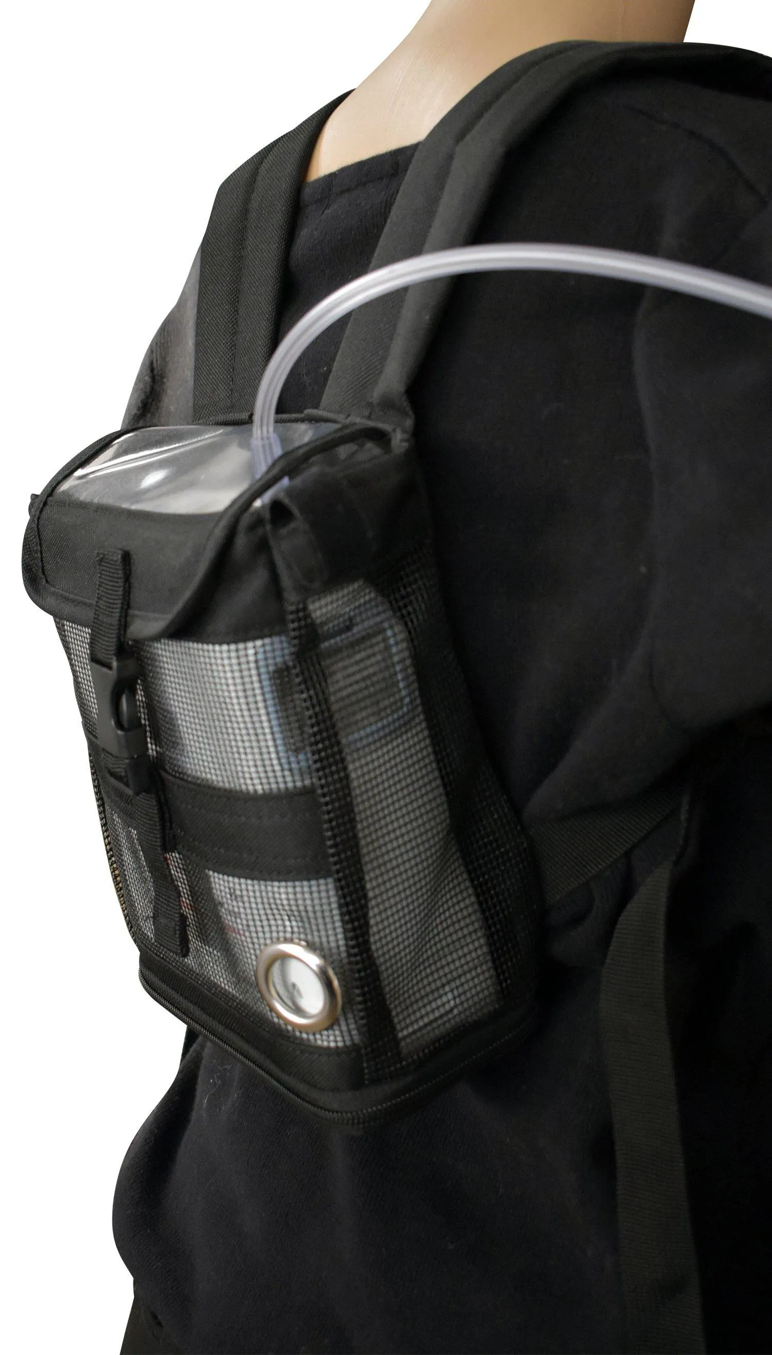 REFURBISHED Inogen One G4 & OxyGo Fit Ultra Lightweight Backpack NO POCKETS - Black