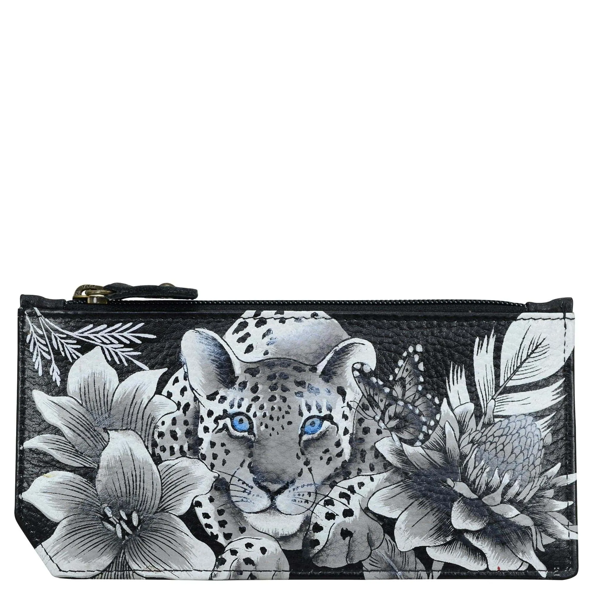 RFID Blocking Card Case with Coin Pouch - 1140
