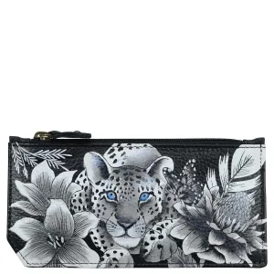 RFID Blocking Card Case with Coin Pouch - 1140
