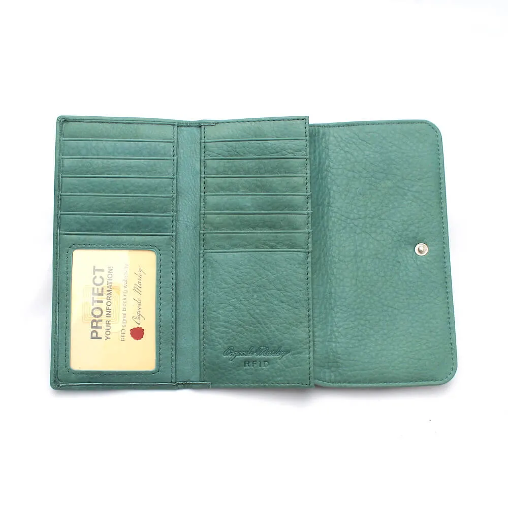 RFID Card Case Leather Wallet