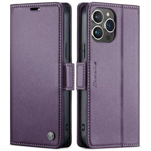 RFID Leather Card Holder Phone Case