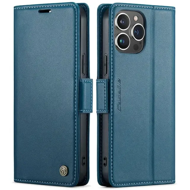 RFID Leather Card Holder Phone Case