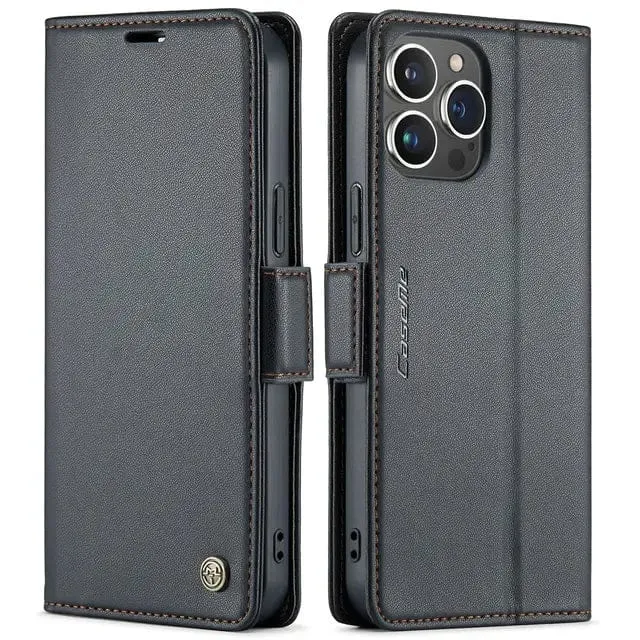 RFID Leather Card Holder Phone Case