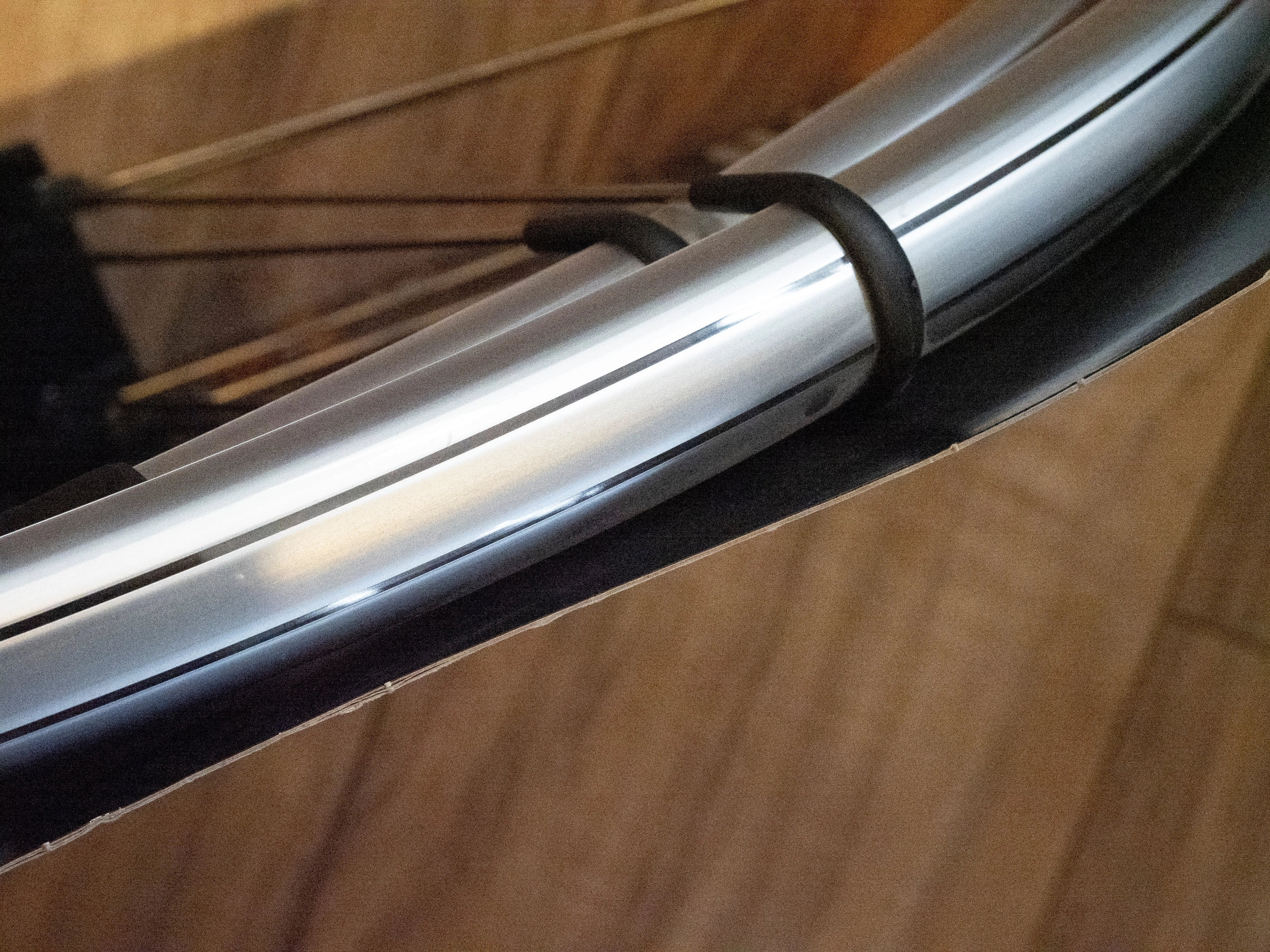 SKS Raceblade Long Clip-On Fenders, silver, for 700c tires up to 25mm