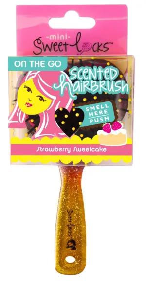 Sweetlocks Strawberry Sweetcake Scented Mini Hair Brush