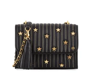 Tory Burch Fleming Star Stud Small Convertible Shoulder Bag