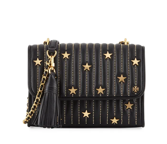 Tory Burch Fleming Star Stud Small Convertible Shoulder Bag